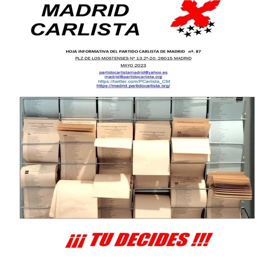 Madrid Carlista Nº 87