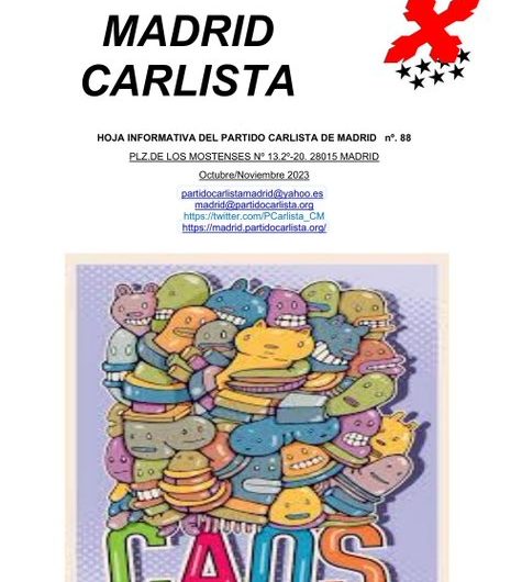 MADRID CARLISTA Nº 88